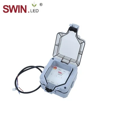 Rheolwr golau pwll LED cydamserol aml-barth