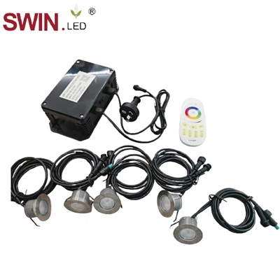 Goleuadau dec pwll solar